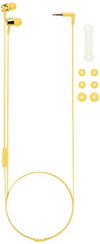 Sony MDR-EX150IP In-Ear Earphones: Yellow with Remote and Mic for iPhone/iPod/iPad