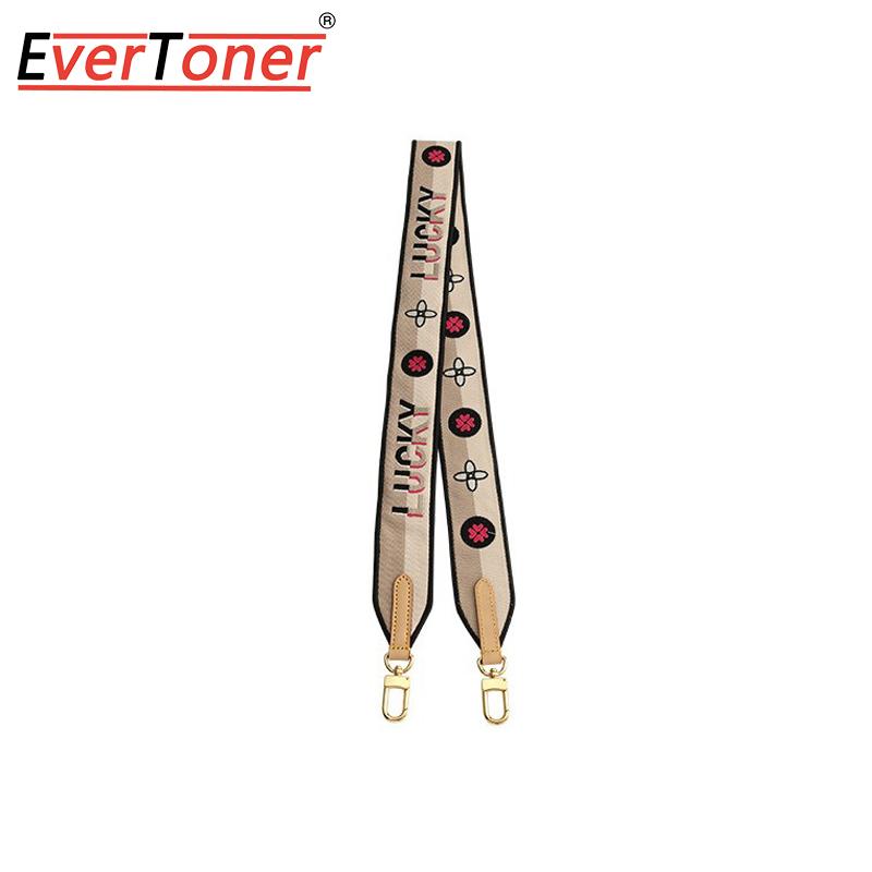 EverToner Adjustable Women Canvas Straps For Crossbody Messenger Shoulder Bag Accessories For Speedy 20 Bag Strap