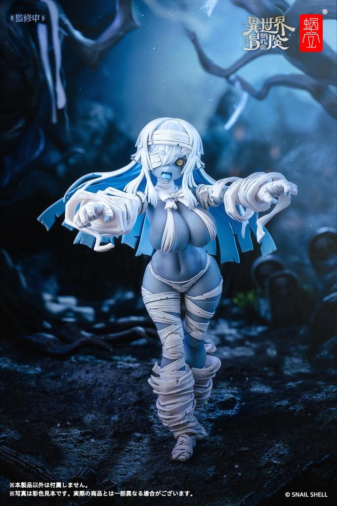 Kakanokura Zombie approximately 148mm tall the top of the scale action figure made of and POM RPG-03 Grisa, (to head), 1/12 pre-painted PVC, ABS,