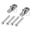 Hanging Brackets Hammock Chair Hooks 304 Stainless Steel Swing Fixed Plate  Boat Buckle