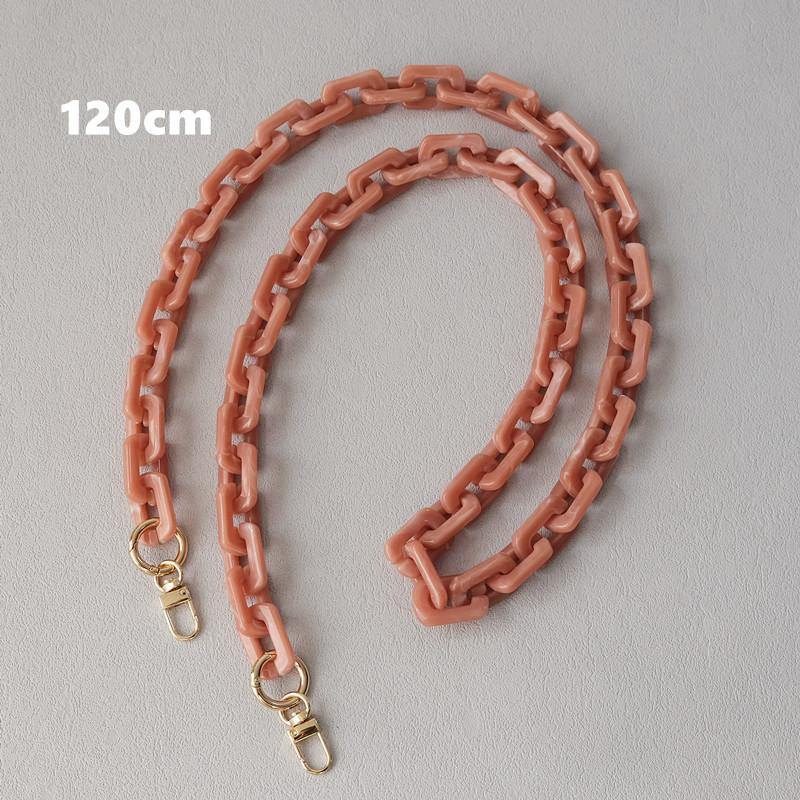New Woman Bag Chain Accessory Detachable Parts Candy Crossbody Resin Luxury Strap Women Handbag Chains Acrylic Shoulder Handles