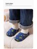 Winter Unisex Baby Indoor Non-Slip Cotton Slippers with Soft Soles and Heel Protection