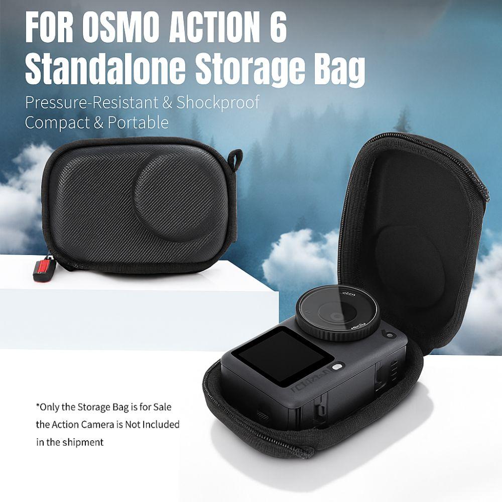 Waterproof Storage Bag Portable Carrying Case for DJI Osmo Action 6 Action Camera Accessories