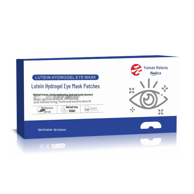Lutein Ice Compress Eye Patch with Herbal Extract Hydrogel