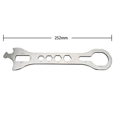 Herramienta Llave Inglesa Llave de Tuercas Tornillo de Acero Inoxidable para Pedalier de Bicicleta de Carretera