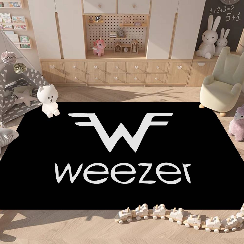 Rock Band W-Weezer Kitchen Mat Cheaper Anti-slip Modern Living Room Balcony Printed Modern Home Decor