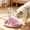 Filterloze Kattenwaterbak Automatische Dispenser, Flesadapter Huisdierdispenser met Zuignappen, Modern Antislip Draagbaar Drinkstation voor Kitten
