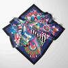 70cm*70cm  Silk Square  Scarf Women Neck Hair Tie Band Beach Hijab Kerchief Chiffon Head Headbands Bandana Female Foulard
