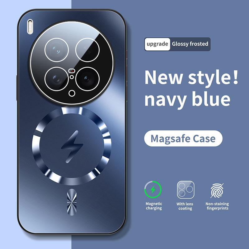Case For VIVO X200 Ultra X200Pro Mini AG Matte Magnetic Wireless Charging Hard Cover For Vivo X200S Y300 Shockproof Bumper Shell