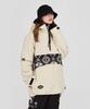 Nnn 2324 Nnn - Bliss23 Anorak - Jacket - Ivory + Pattern ( Unisex Snowboard Jacket )