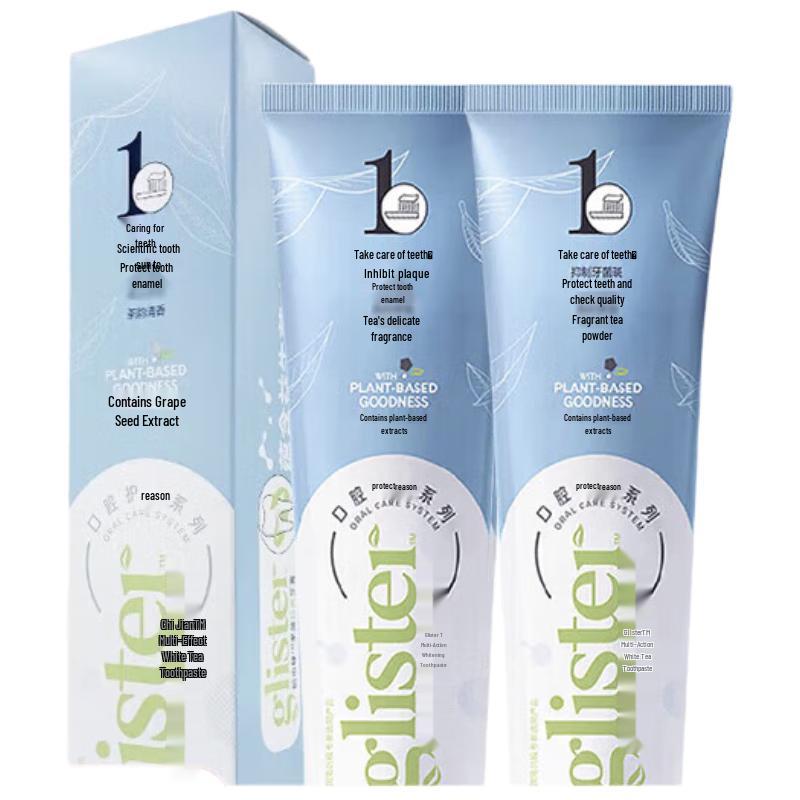 

Amway Glister Multi-action White Tea Whitening Toothpaste