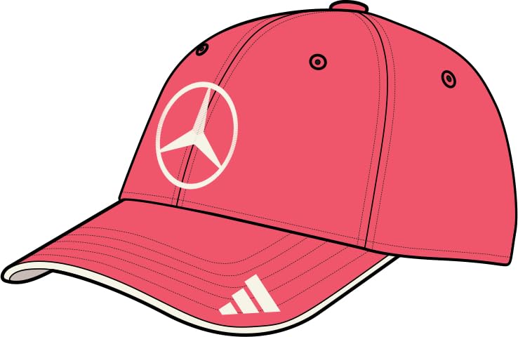 Adidas Cap MERCEDES AMG PETRONAS FORMULA ONE Team SPORTSWEAR DAD Cap Unisex Adult CJ453 Turbo (JY5613) 60-63cm
