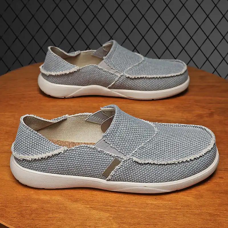 Fashion Canva Boat Large Size Men's Sneakers Casual Boot Boot Shoes Men All Brands Sport Class Top Comfort Tines Imported Gifts