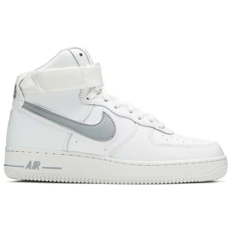 Кроссовки унисекс Nike Air Force 1 High 07 White Wolf Grey AT4141-100 44.5 — фото 2
