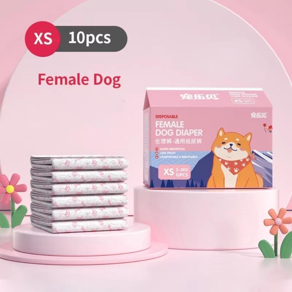 Comfortable Soft Disposable Dog Diapers Super Absorbent Female Male Dogs Doggie Diaper Leak Proof Puppy Shorts Nappies Pants