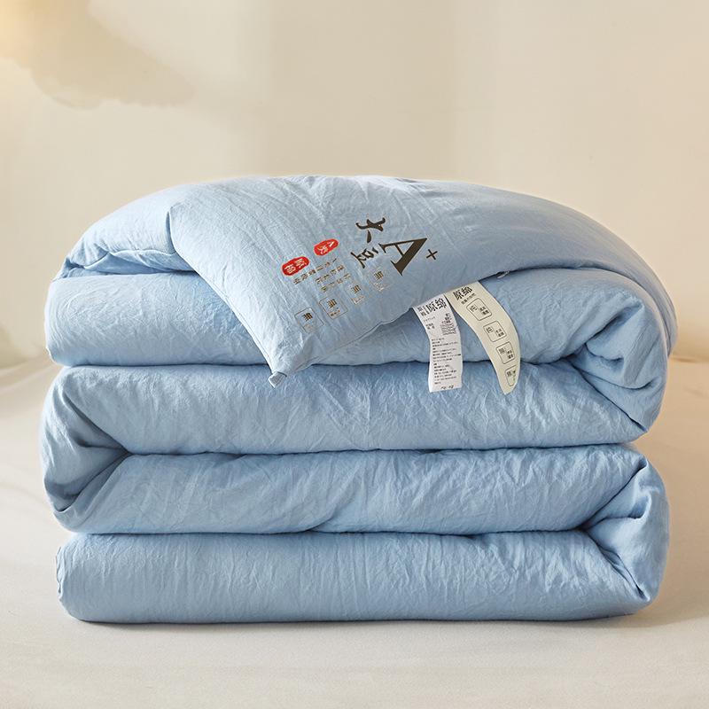 Japanische reine Baumwolle Sojabohnenfaser Steppdecke: Dick, Klasse A Mutti & Baby Qualität für Einzel-/Doppelbetten, Ideal für Herbst & Winter