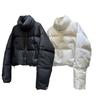 2025 Winter Niche Style Rhinestone Hot Girl Warm Cotton Short Jacket