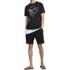 Nike Big Logo Print Crew Neck Short Sleeve T-Shirt Men Tops Black AT2706-010