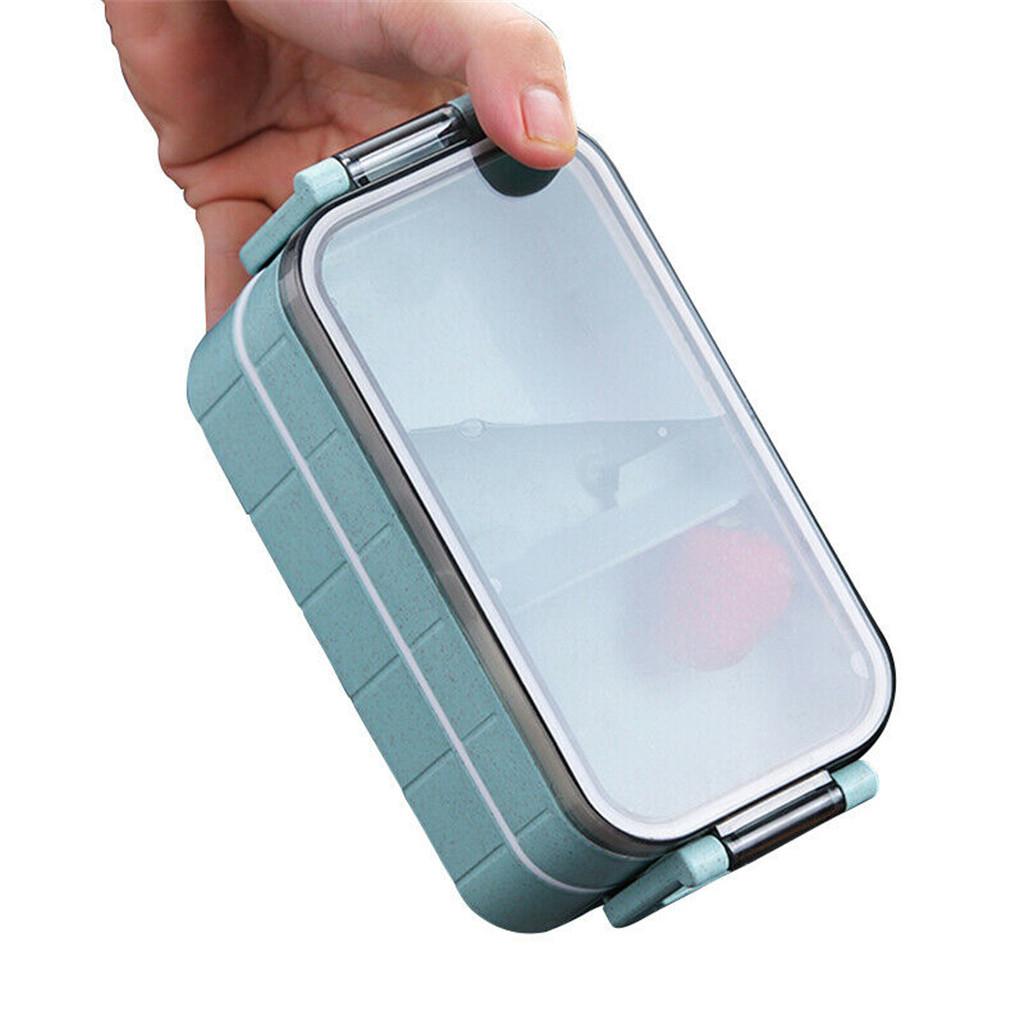 Student Lunch Box Compartment Office Worker Double Heating Lunch Box