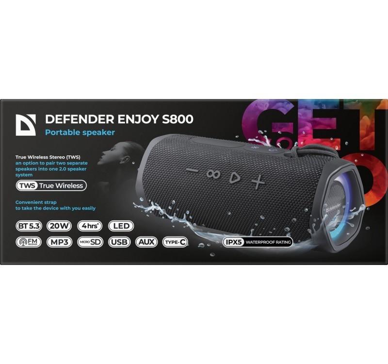 BLUETOOTH SPEAKER ENJOY S800 20W BLACK