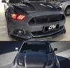 Carbon Fiber Hood for 15-17 Ford Mustang - Supercharger Compatible with Heat Dissipation