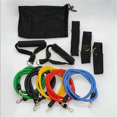 Resistance Elastic Band - 5 Pieces - Portable - Padded Handles