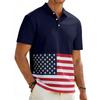 European and American Summer Men's Simple Business Casual Polo Shirt Short Sleeved