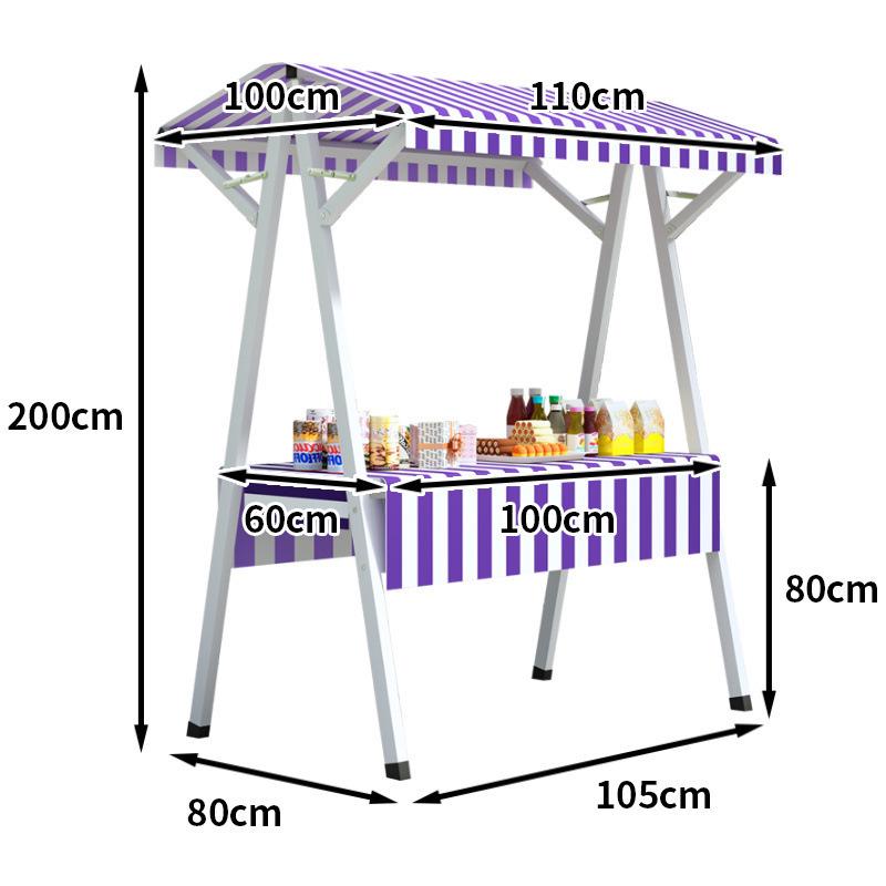 Folding Metal Display Stand for Market Events