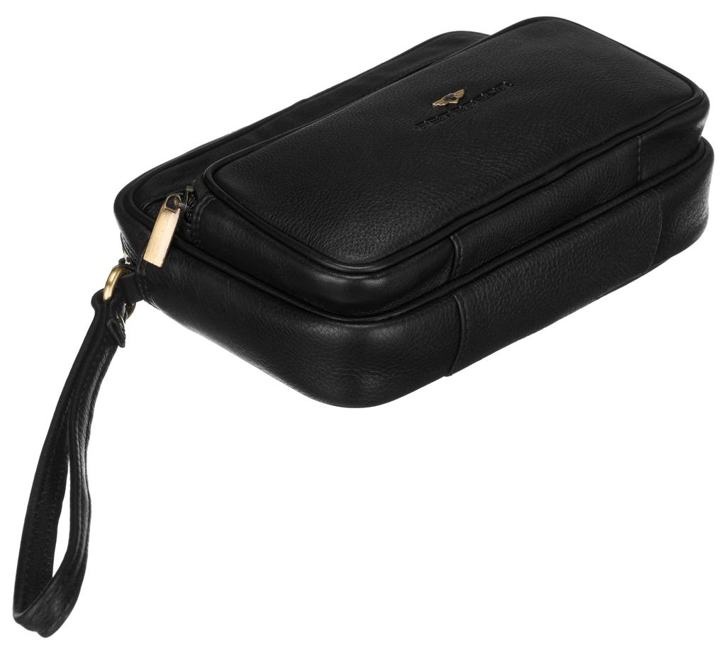 Leather Pouch PTN 1056-NDM-1435 Black