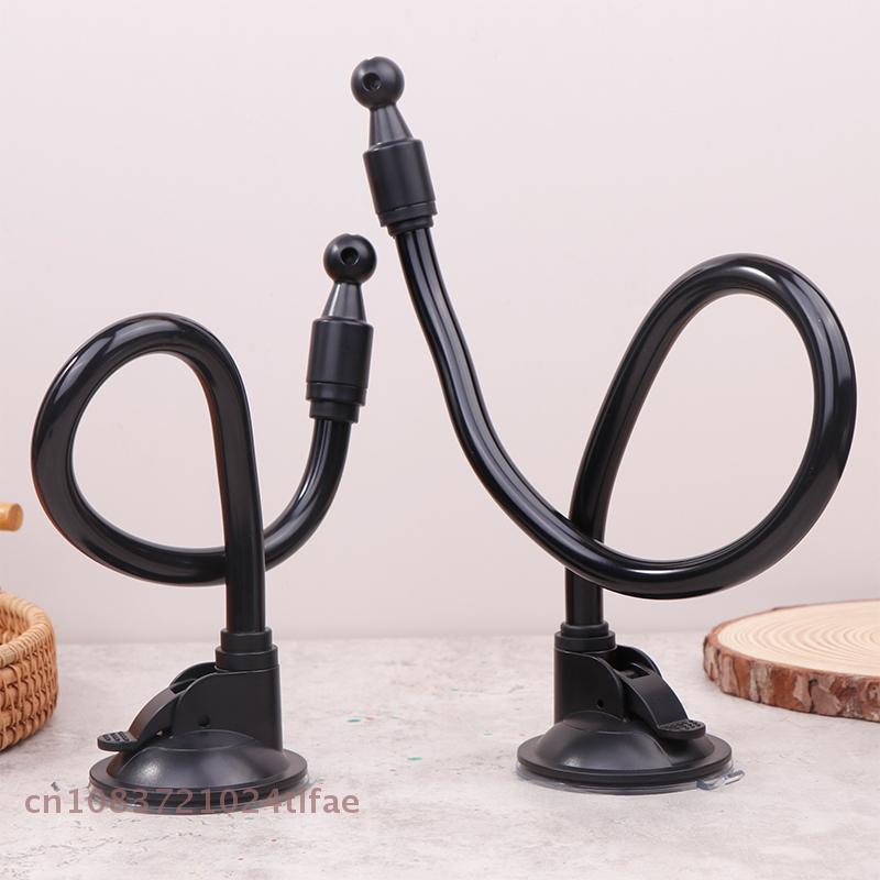 YY30-17MM Ball Head Hose Sucker Base For Wireless Car Charger 20W Car Mobile Phone Tablet Holder Accessories 2 Lengths
