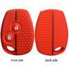 silicone key cover holder key case for Renault Clio 3 Logan 2 Dacia Duster sandero stepway Lada Largus for Nissan Almera terrano