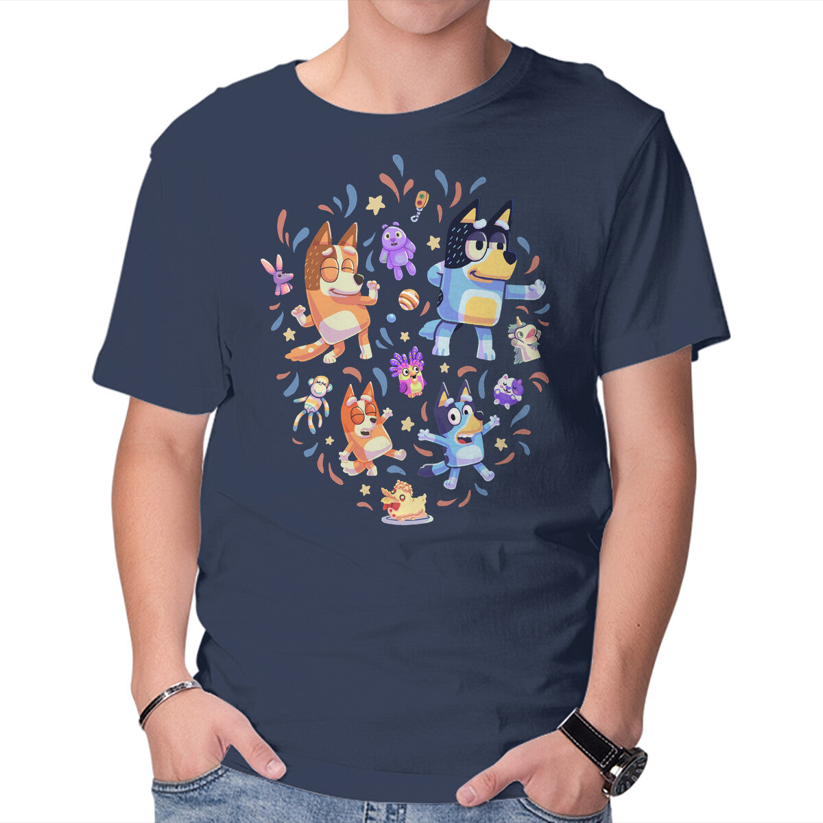 Unisex Crew Neck T-Shirt Dance Mode Graphic Short Sleeve Casual Tee XXXXL