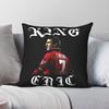 King Eric Cantona Square Pillowcase Polyester Linen Velvet Printed Decorative Throw Pillow Sofa Seater Cushion 45X45