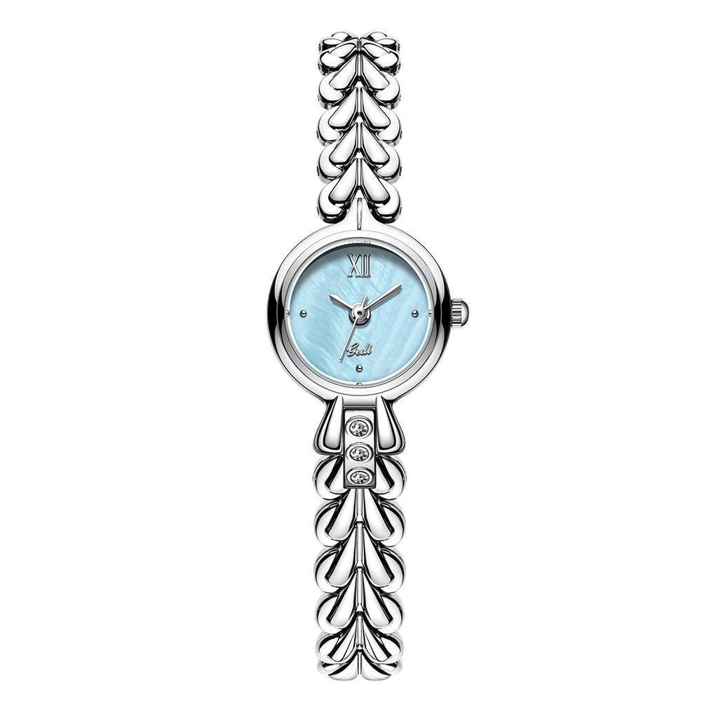 Round Small Dial Student Chain Simple Temperament Medieval Watch, Fashionable And Exquisite High-End Quartz Watch