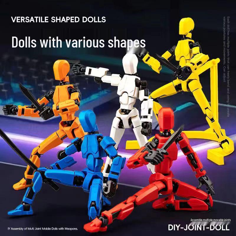 Magnetic Joint Action Figure: 6th Gen DIY Decompression Dummy Doll