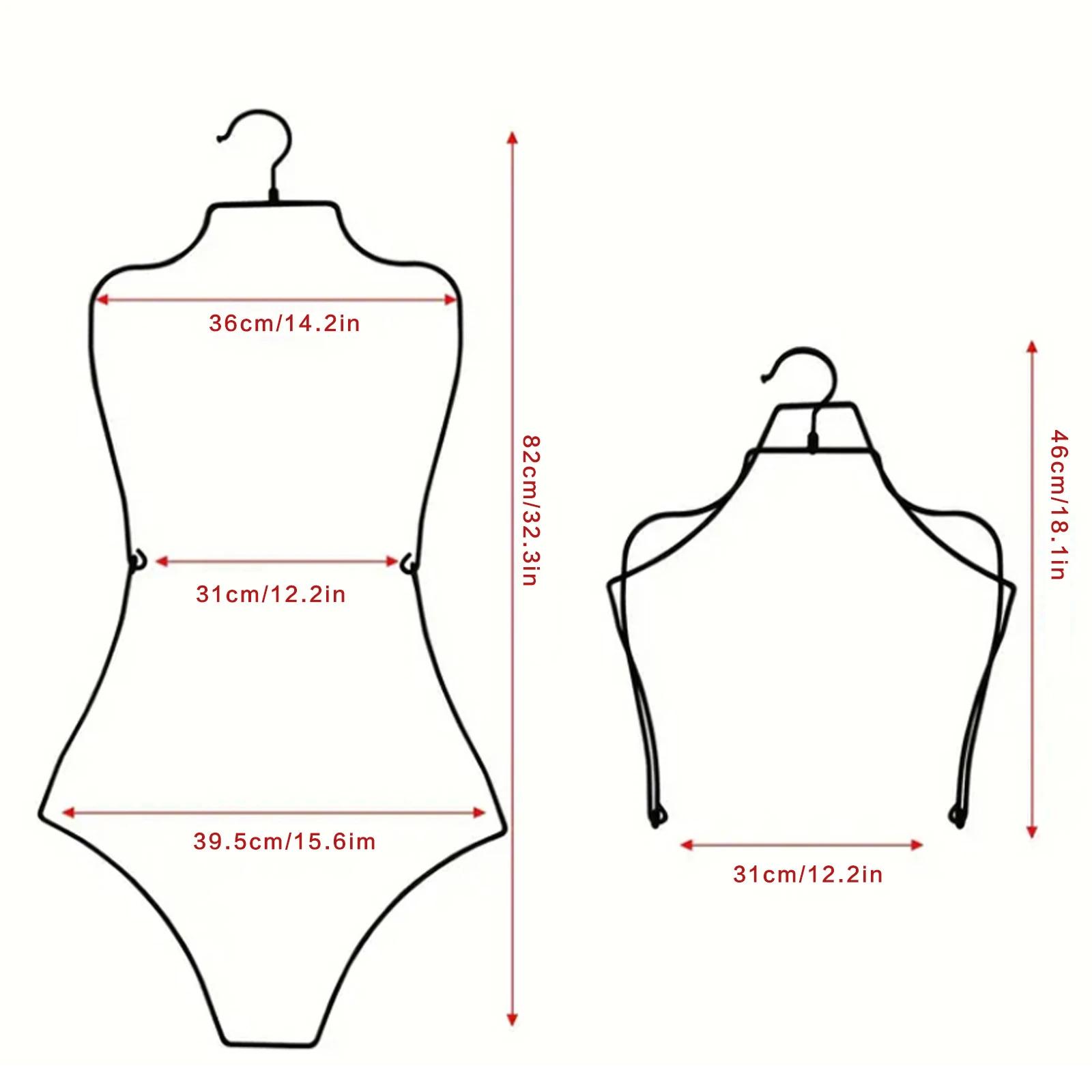 

Вешалка для нижнего белья для коррекции фигуры, складная, прочная, органайзер для шкафа, вешалка для купальника для шкафа, для магазинов, бутиков, витрины, спальни