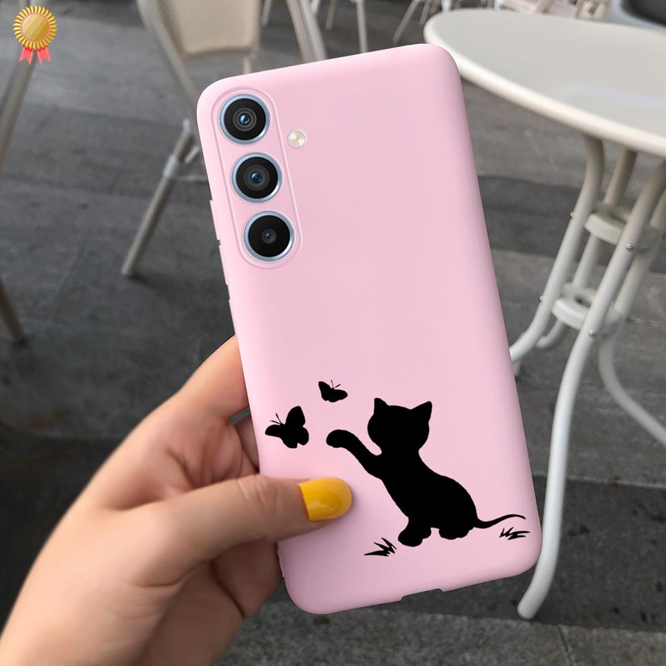For Samsung Galaxy A24 A 24 4G Case Cute Shockproof Silicone Cartoon Back Cover For Samsung A24 SM-A246M A 24 Funda