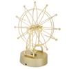 Ferris Wheel Ornaments Innovative Gold Perpetual Motion Model Magnetic Desktop Art Craft