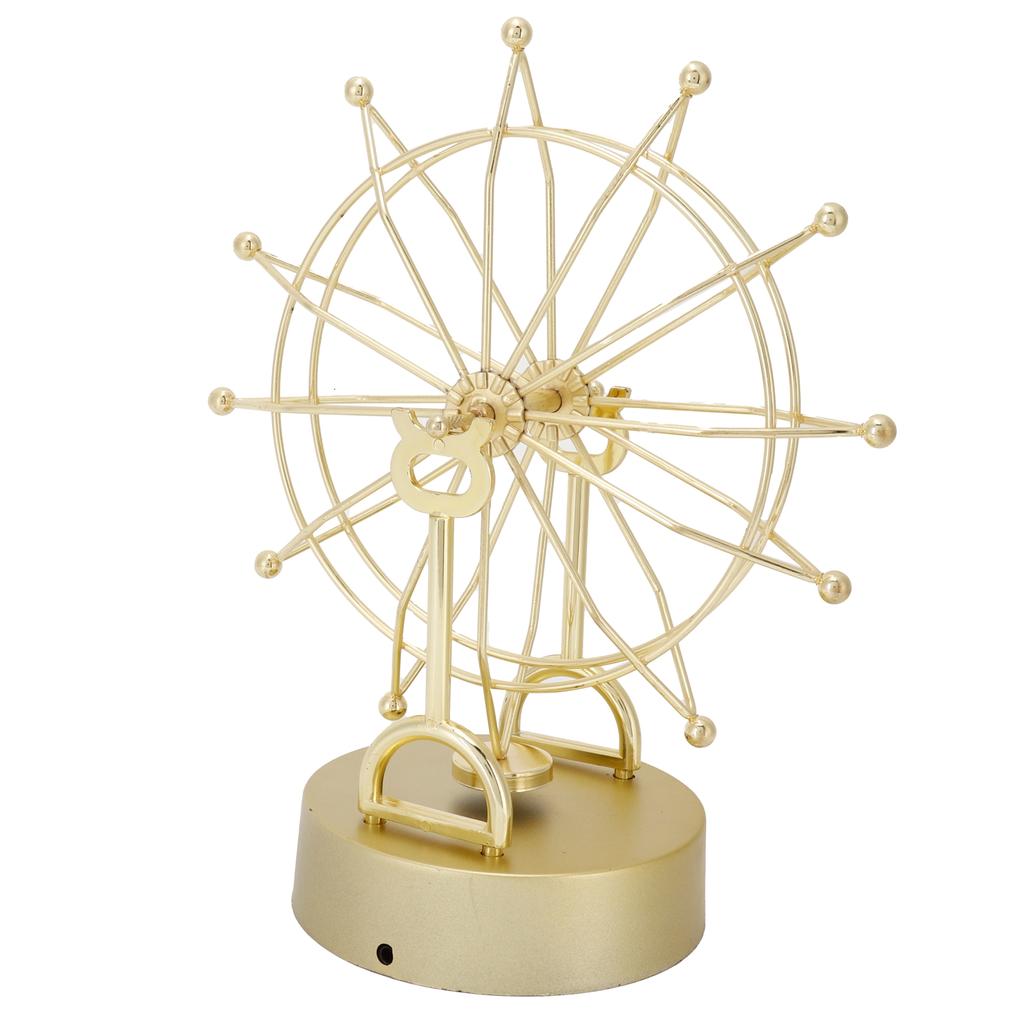 Ferris Wheel Ornaments Innovative Gold Perpetual Motion Model Magnetic Desktop Art Craft
