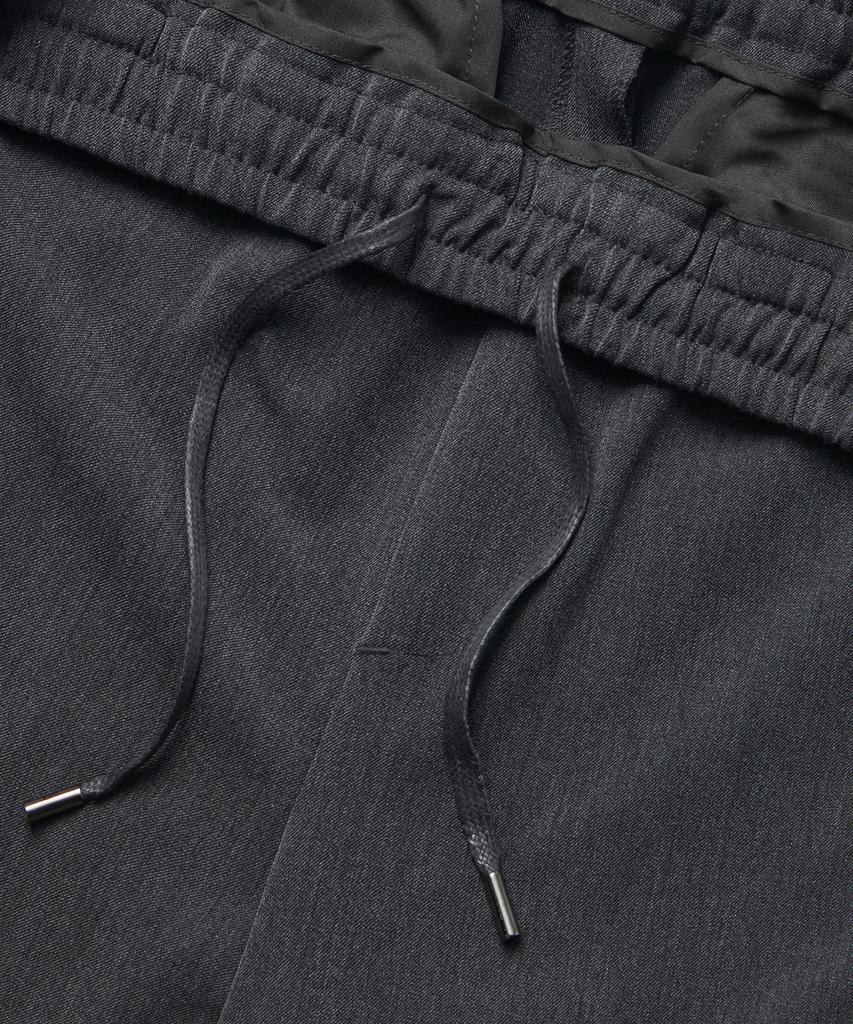 MUSINSA STANDARD Genderless Wide Banding Slacks [Medium Gray]