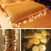 String Lights, 40 LED Bulbs, 5m, Warm White, for Christmas, Parties, Weddings, Birthdays, and Other Decorative Lights, Ball Shape, Waterproof,