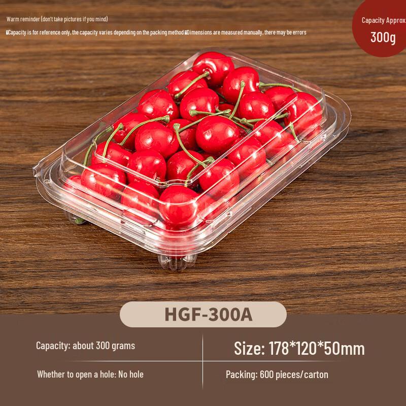 Disposable Transparent Fruit Packaging Box