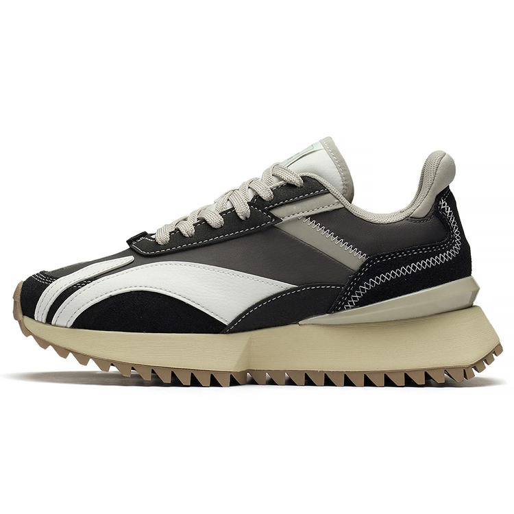 

New LiNing Zaiwu Shock Absorbers Rebound Low Top Sports Casual Shoes Women s Black Gray White AGCS262-2 37