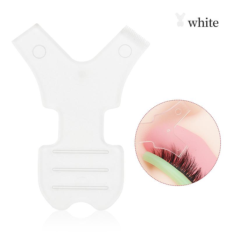 11pcs New Reuseable Eyelash Extension Makeup Brush Y Shaped Lash Lifting Microbrush Eyelashes Curler Applicator Comb Beauty Tool