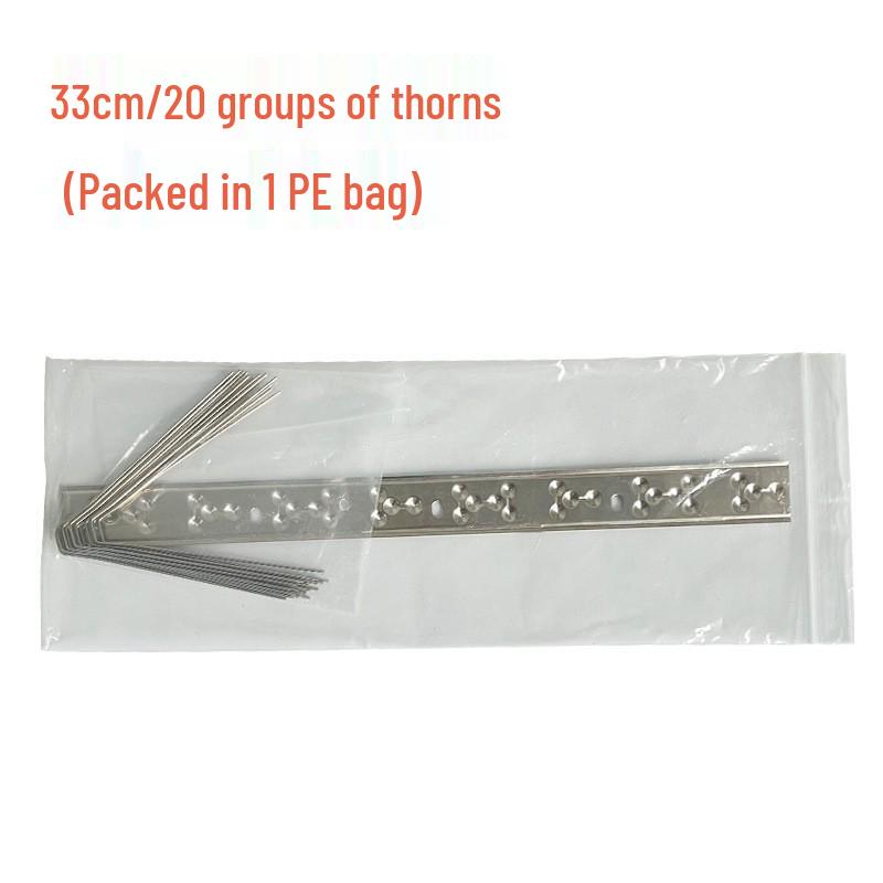Stainless Steel Bird Spikes for Balcony: Deterrent for Pigeons and Cats