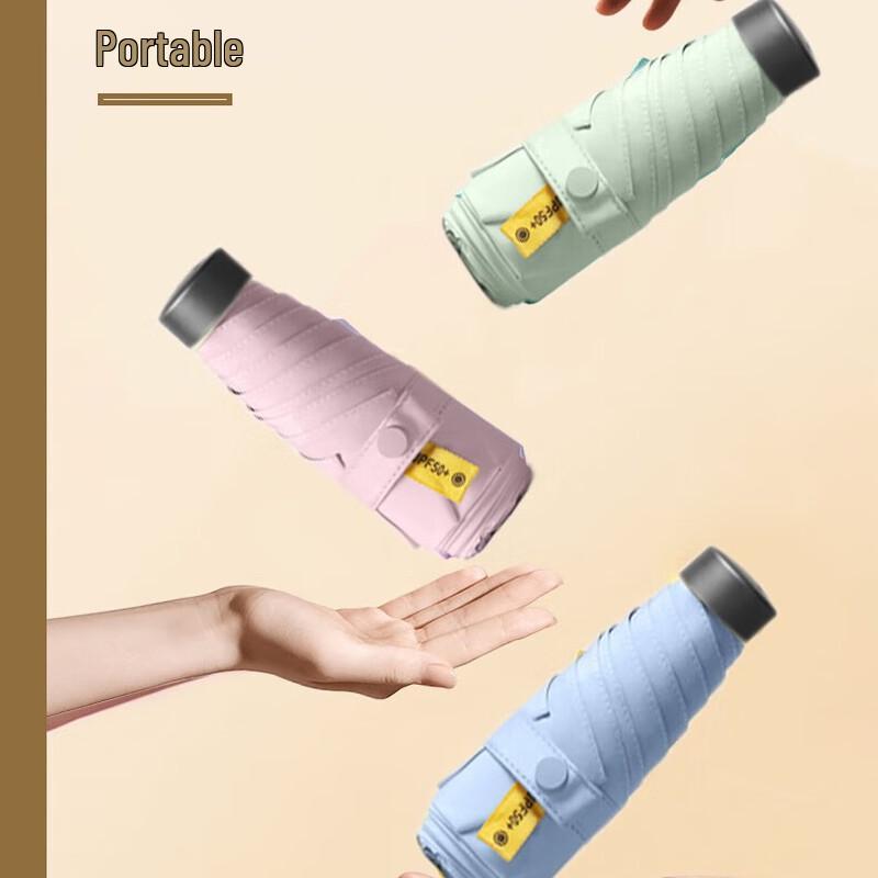 NINORIVA Five-Fold Portable UV Protection Umbrella