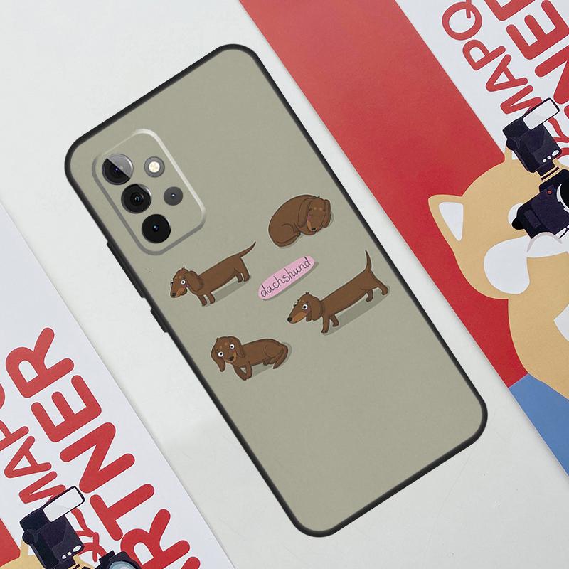 

Dachshund Dog Case For Samsung Galaxy A36 A35 A55 A06 A16 A26 A56 A53 A32 A52 A33 A13 A14 A34 A54 A17 A15 Samsung A22 5G