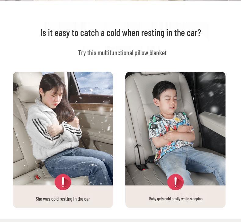 Xiaomi SU7YU7 Multifunktionale Lederkissen-Decke & Lendenwirbelstütze