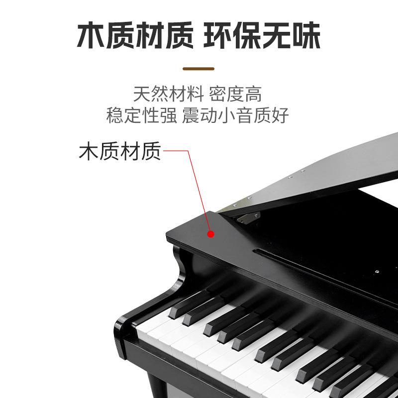 Wooden children's piano infant boy girl baby 18/25/37 key entry electronic keyboard can play parent-child birthday gift