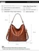 Women's Large Capacity Tote and Crossbody Bag - European & American Style